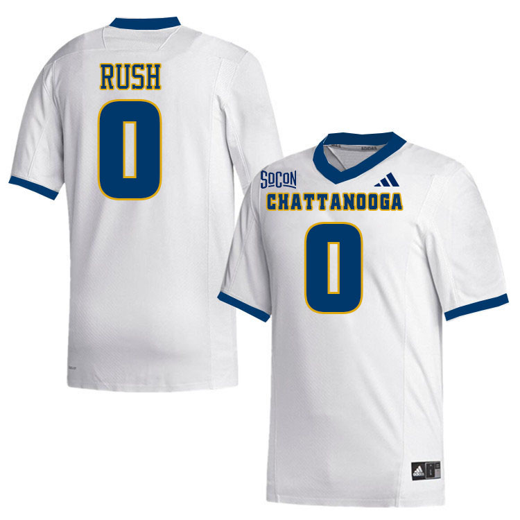 Chattanooga Mocs #0 Jarvis Rush College Football Jerseys,Uniforms Stitched-White Chattanooga Mocs #0 Jarvis Rush College Football Jerseys,Uniforms Stitched-White